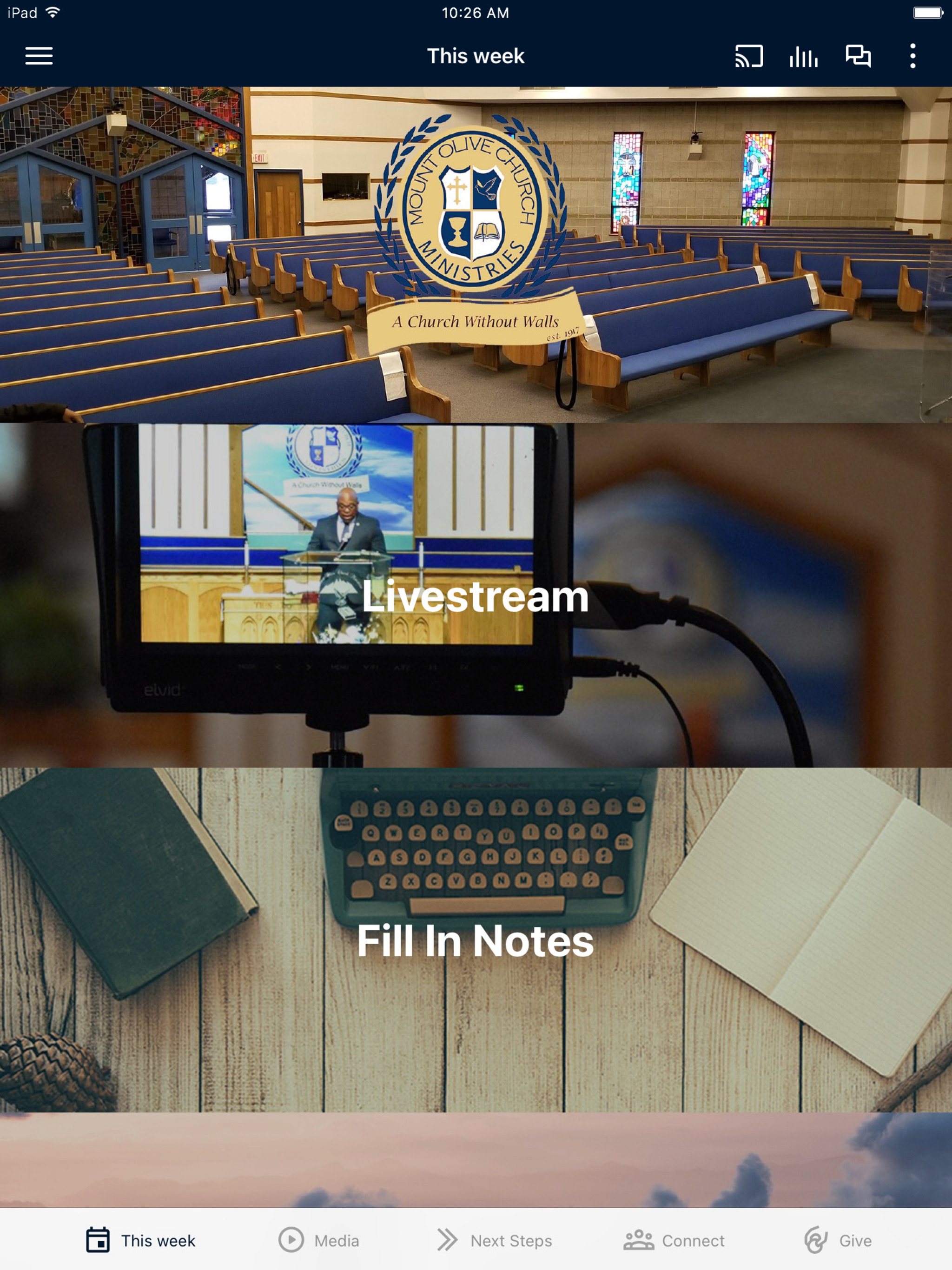 Mount Olive Church Ministries screenshot 5