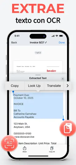 Captura de pantalla de DocScan: Escáner De PDF en iPhone 5