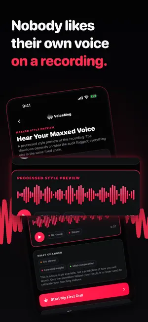 VoiceMog: Voice Coach screenshot 1