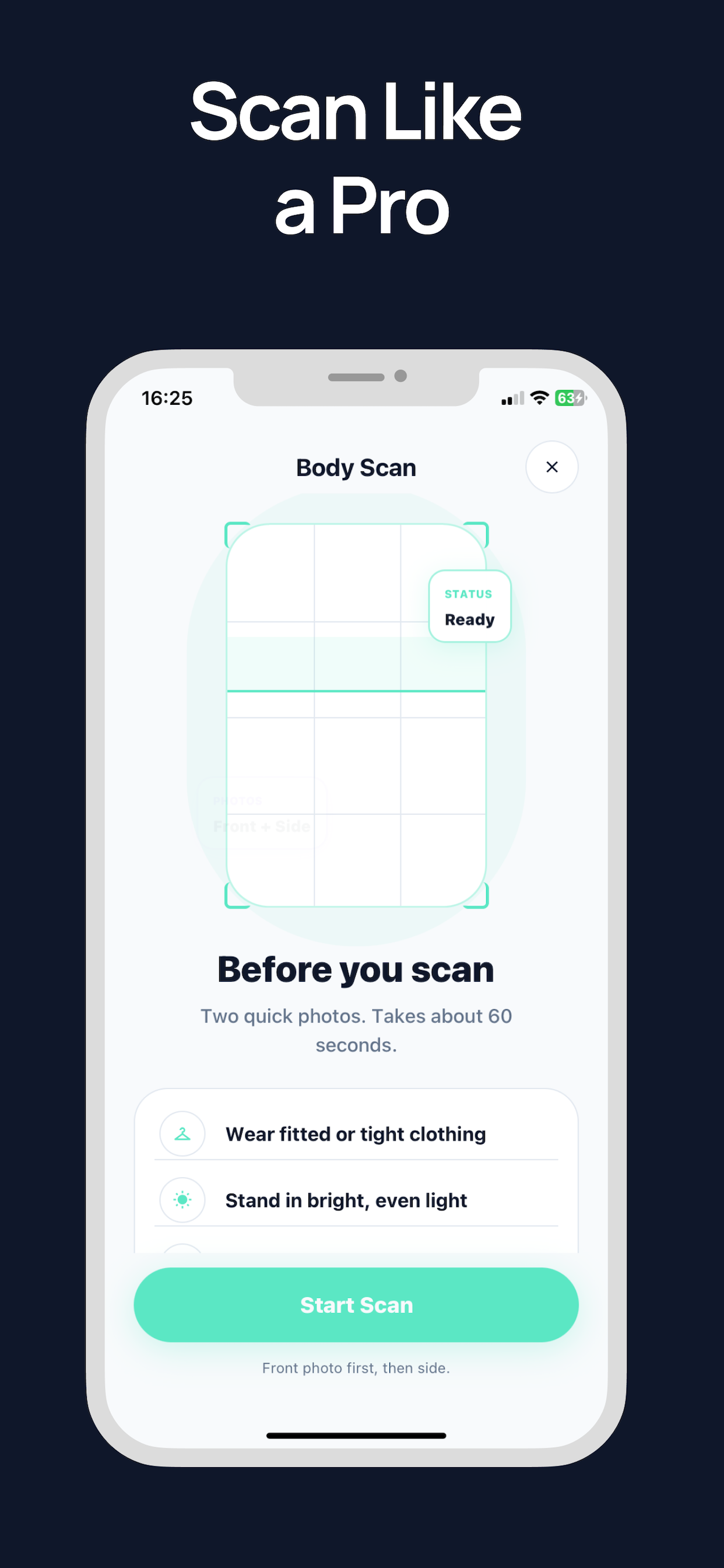 BodyScan AI: Get in Shape