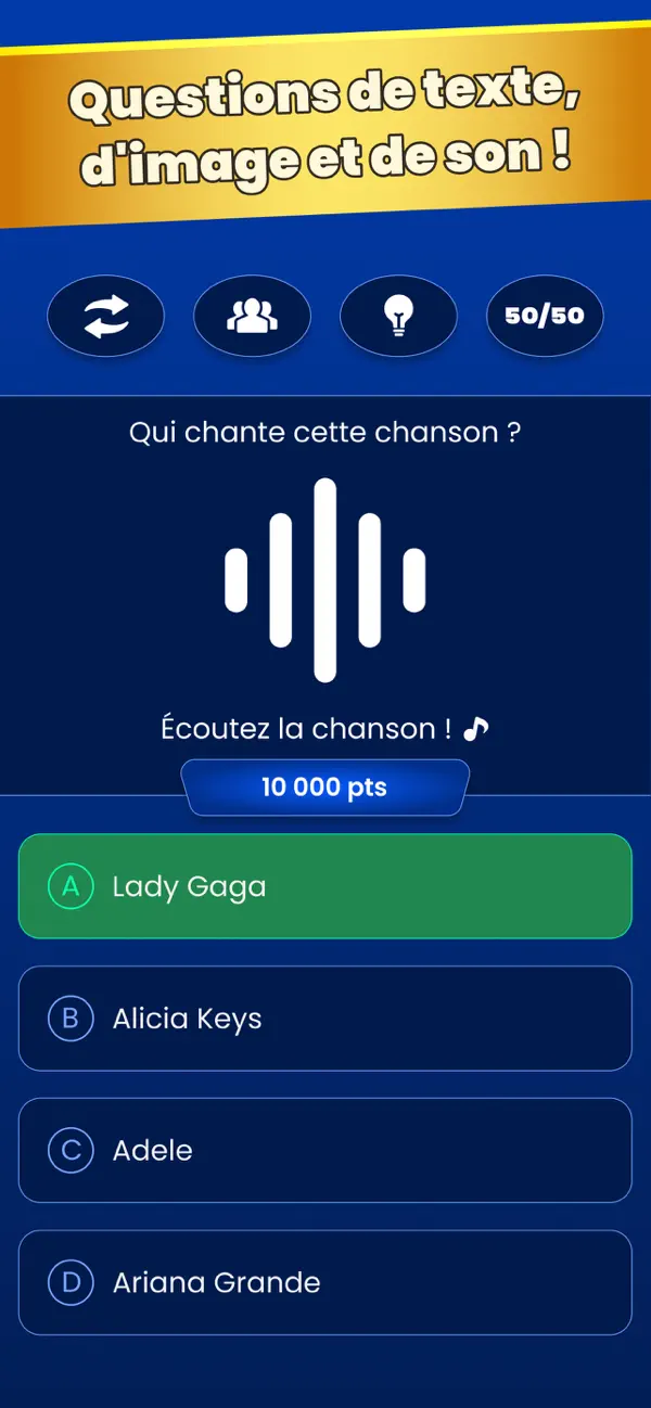 Screenshot #2 pour Quiz Culture Générale Français