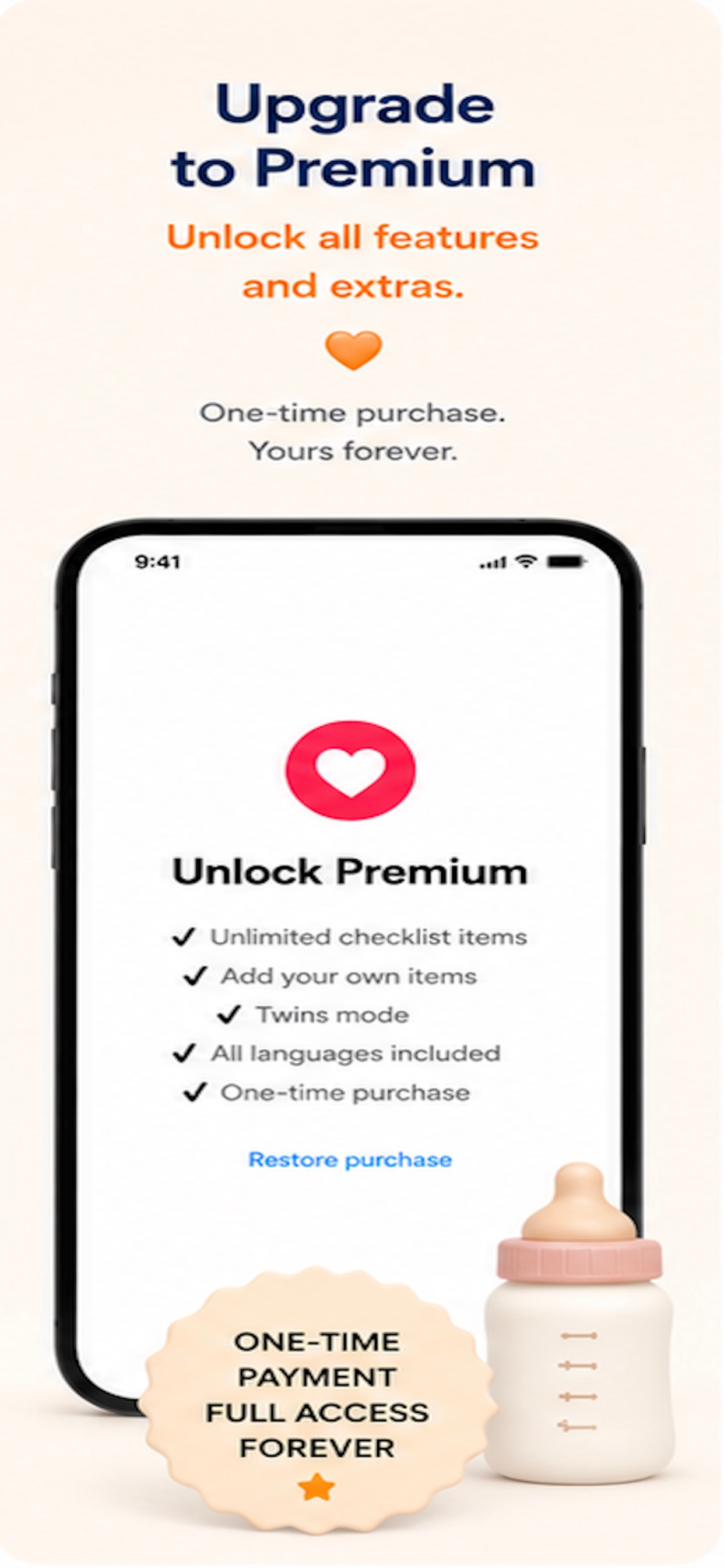 Baby Checklist+ screenshot 5