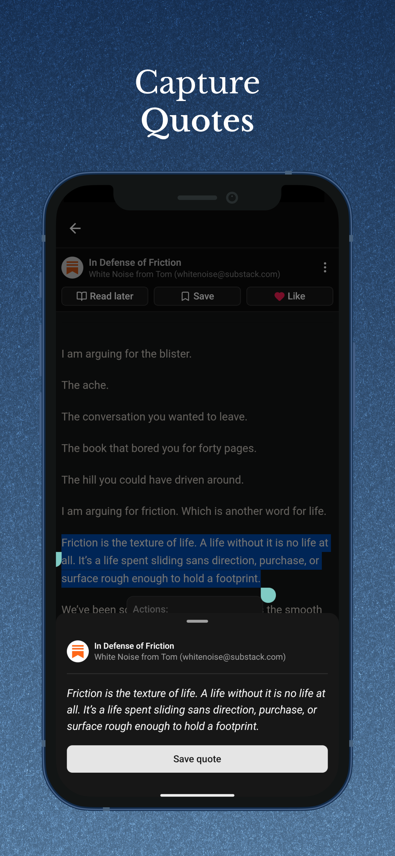 ReadBuff: Read & Save Ideas screenshot 6