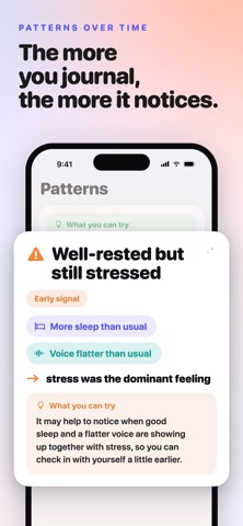 Jorai: Voice Journal & Diary iPhone screenshot