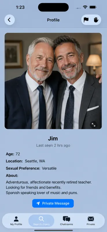 Gay Older Men Chat screenshot 9 of 10