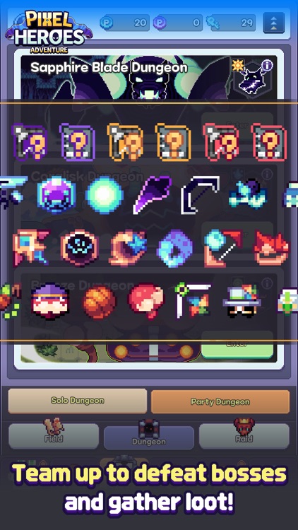Pixel Heroes Adventure : MMO screenshot-4