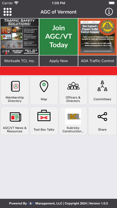 AGC of Vermont Screenshot