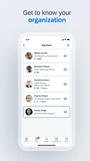 SAP SuccessFactors Mobile screenshot 3
