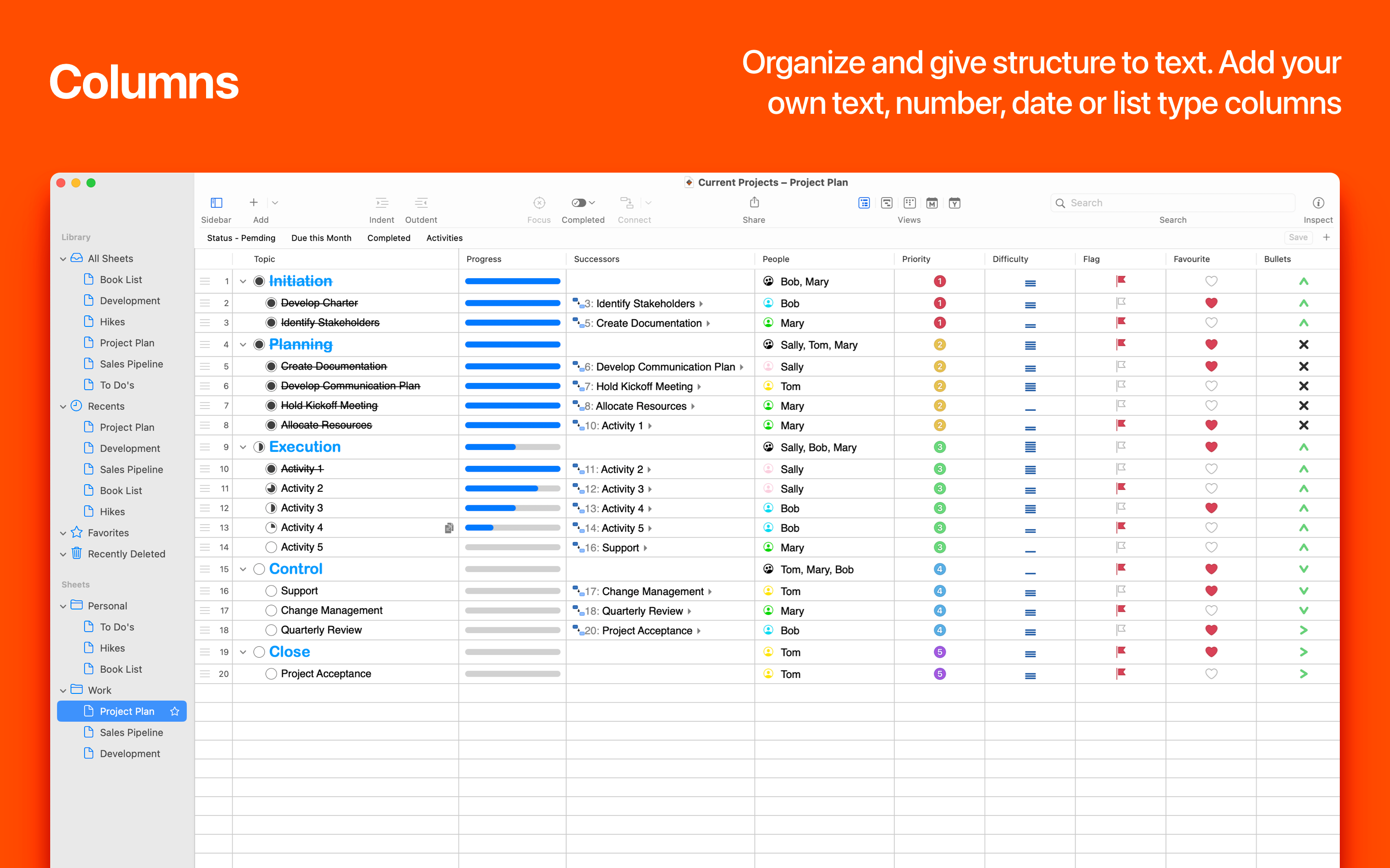 SheetPlanner