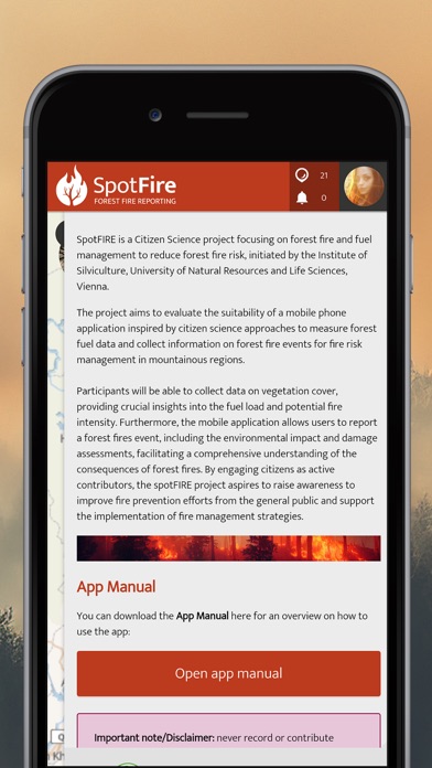 spotFIRE | Citizen Science Screenshot