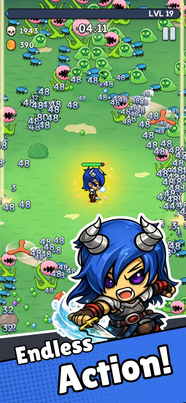 NO ESCAPE: Survivor Roguelite Hack screenshot 1 - iOS game interface