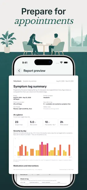 Symloom: Symptom Tracker screenshot 2