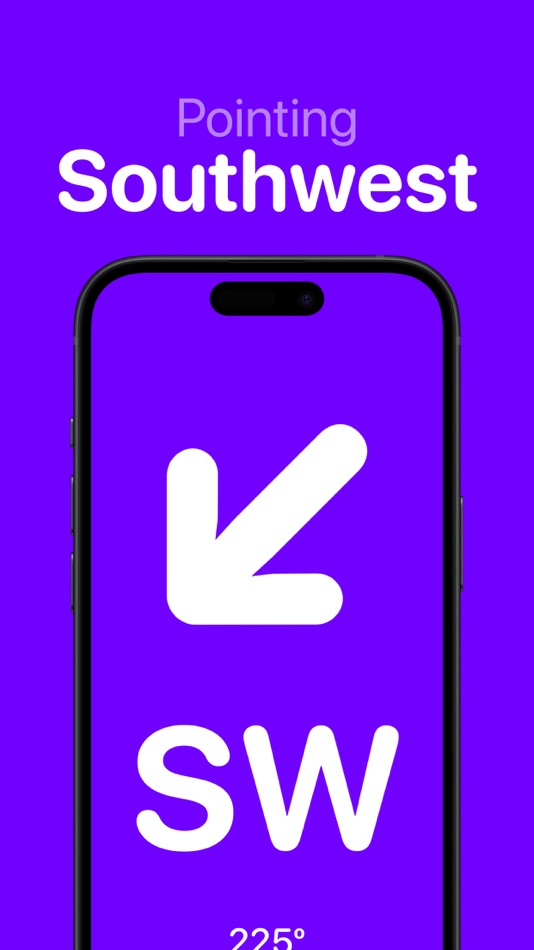 #3. Arrow - Ultraminimal Compass. (iOS) 由: Soltan Adel