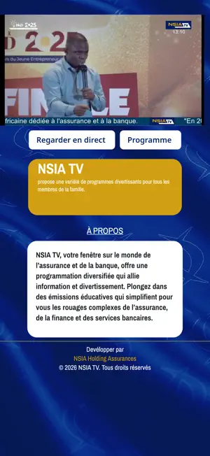 NSIA TV screenshot 3