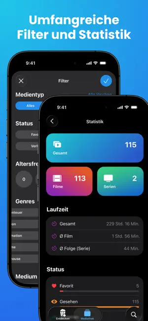 Movie Manager iPhone screenshot 6