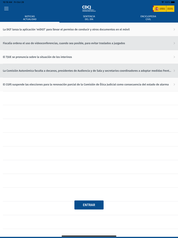 Screenshot #5 pour CDCJ Justicia