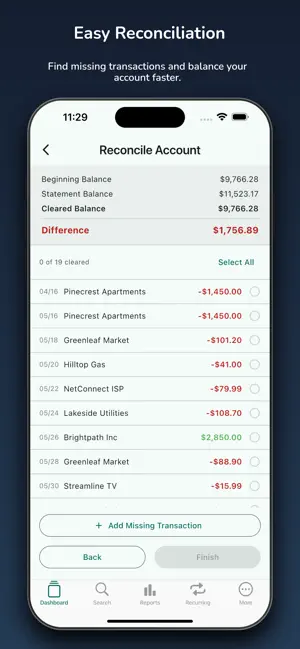 Caffeinated Checkbook screenshot 4