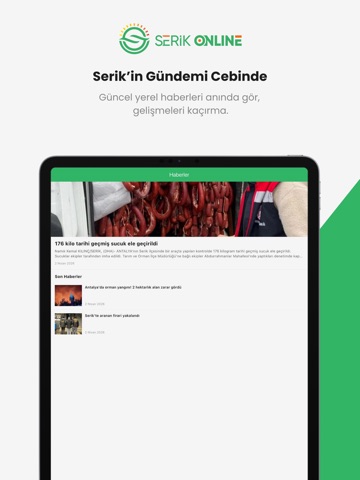 Serik Online iPad screenshot 1