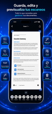 Captura de pantalla de la aplicación