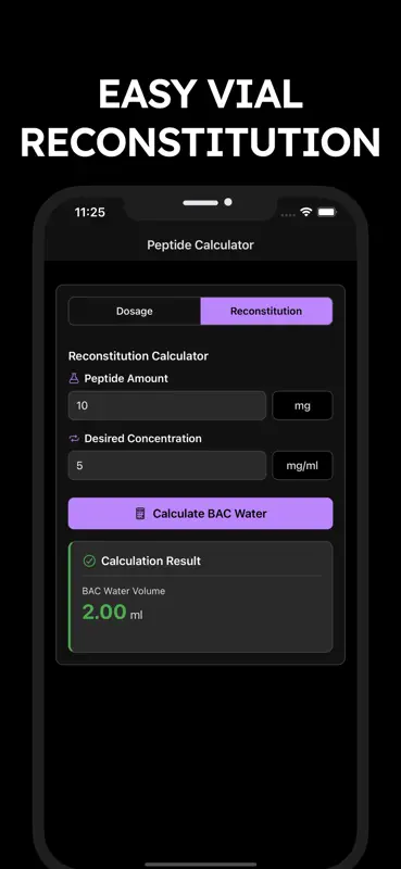 Peptide Calculator: PepCalc screenshot 2 of 3