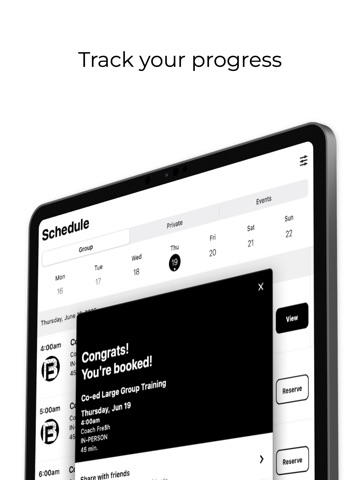 Break Free Fitness iPad screenshot