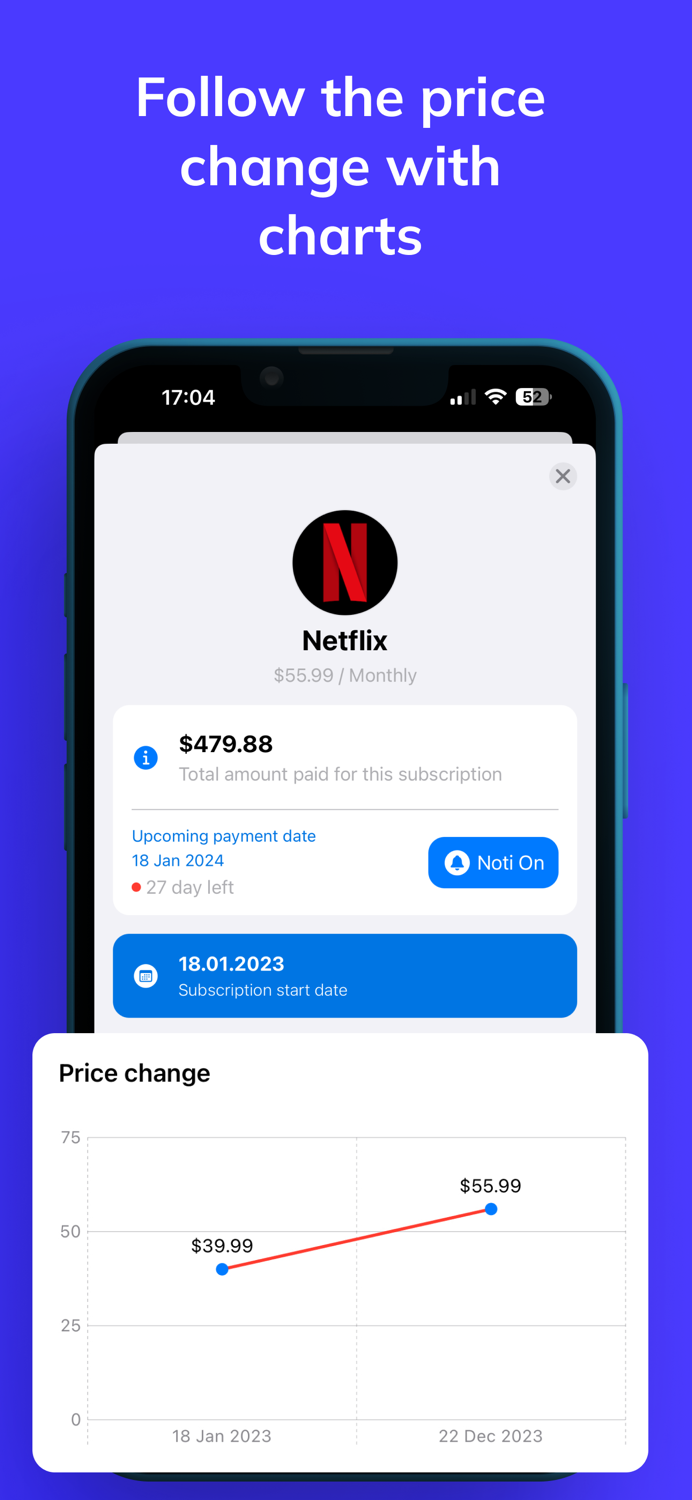 Subscription  Budget Tracker