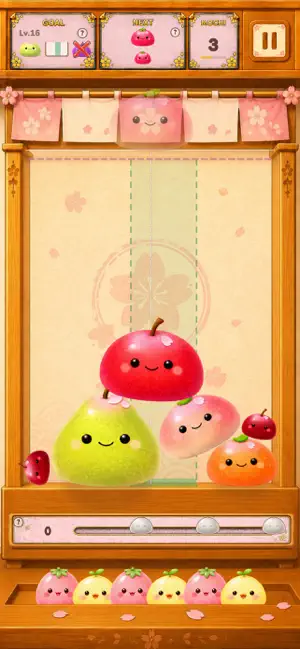 Mochi Drop: Fruit Merge Puzzle screenshot 3