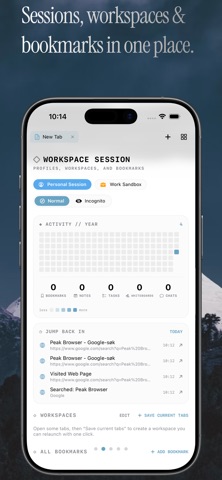 Peak Browser Screenshot 2 of 8