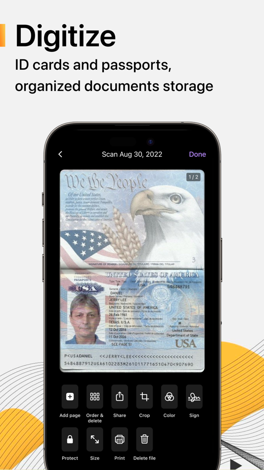 #6. Doc Scanner PDF with AI & OCR (iOS) 由: Ruslan Khalikov