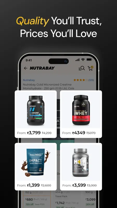 Nutrabay: Shop Supplements screenshot 5 of 9