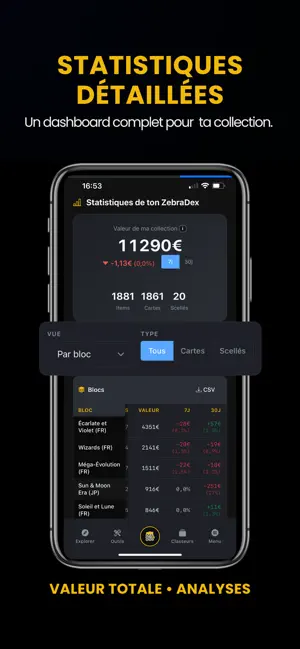 ZebraDex - Cartes & Prix TCG iPhone screenshot 5