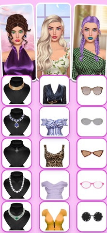 Makeover Stylist: Makeup Game iPhone screenshot