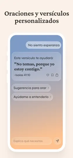 Captura de pantalla de Biblia: Versículos Y Oraciones en iPhone 4