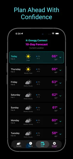 WooWeather screenshot 3