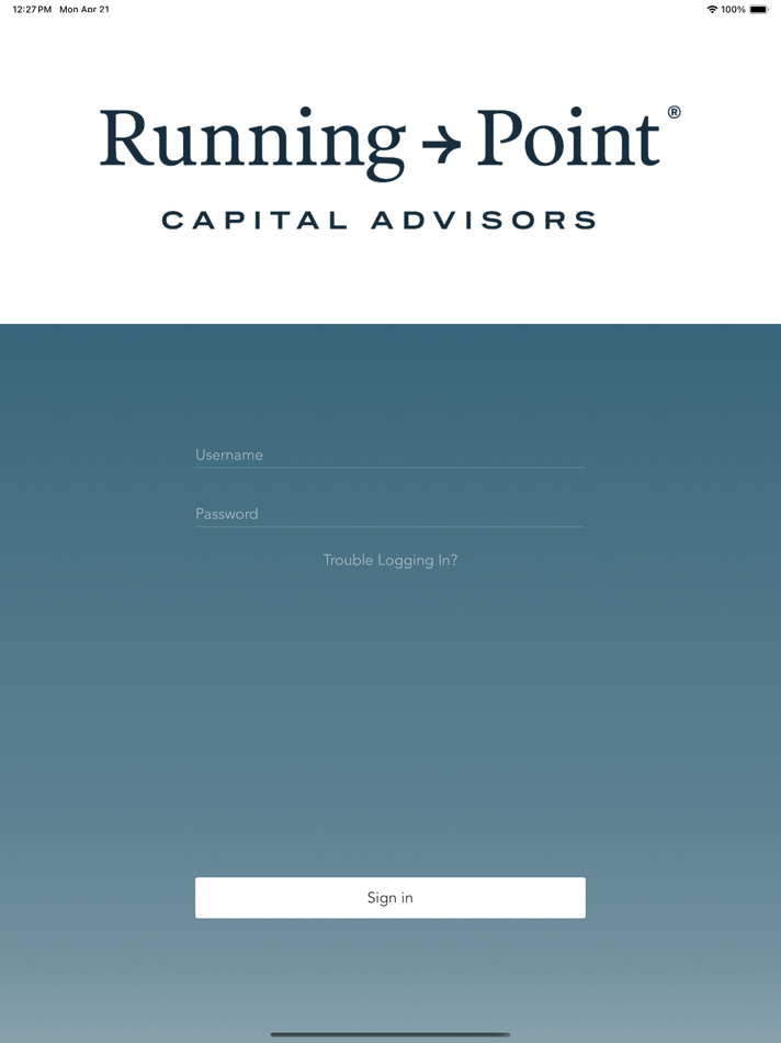 #1. Running Point Capital (iOS) 由: Running Point Capital Advisors®