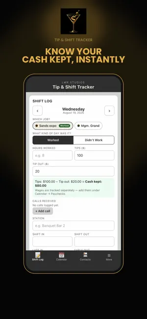 Tip & Shift Tracker screenshot 3