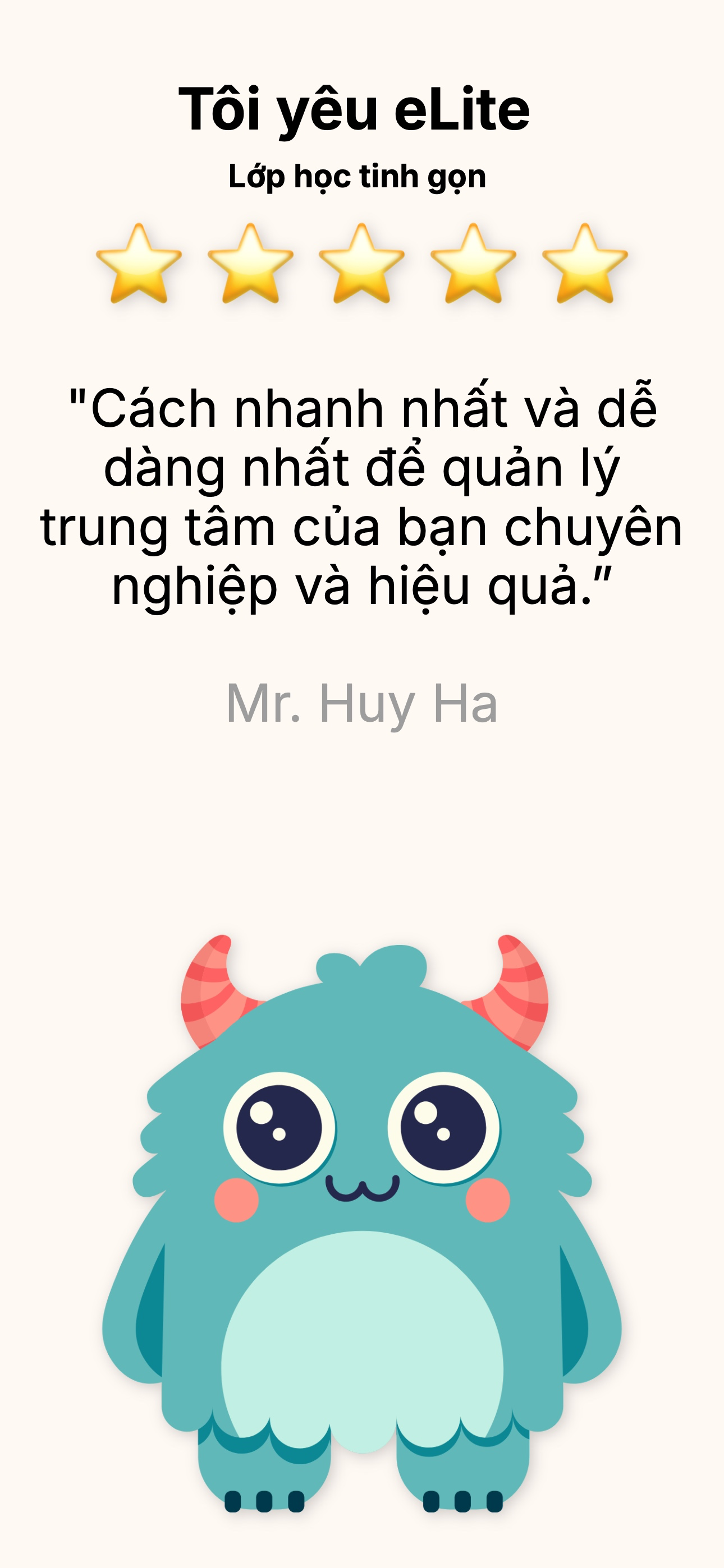 eGalaxy Lite: Lớp Học Tinh Gọn