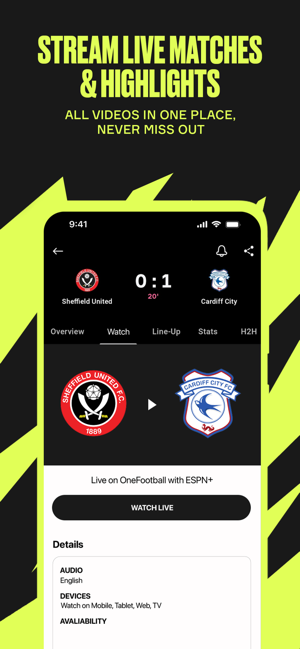 ‎OneFootball: Football Scores Screenshot