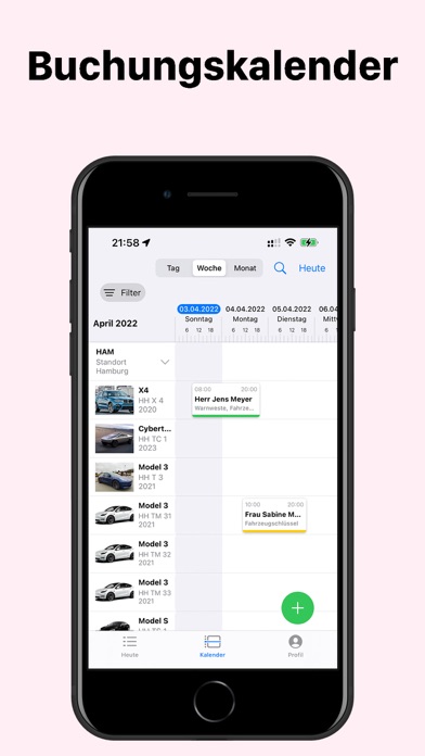 Fleet and Rental App Screenshot