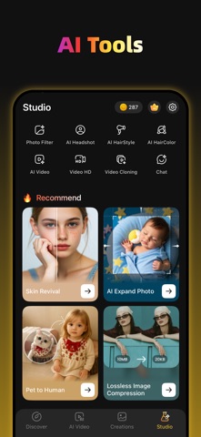 AI Photo Generator -PixDream iPhone screenshot