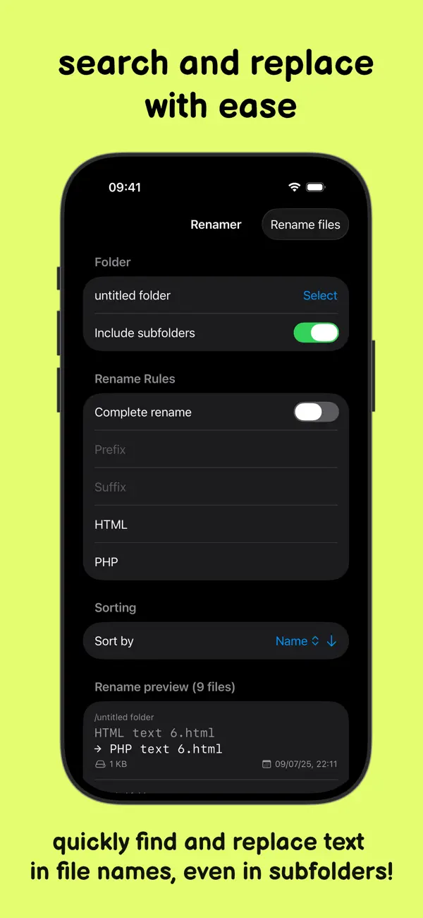 #1. Renamer (iOS) Με: Marco Tini