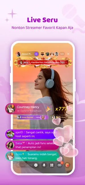 MiMi Live - Live Stream iPhone screenshot 1