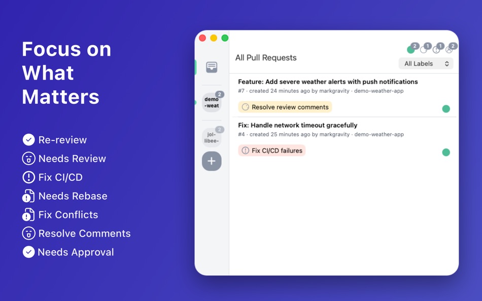 #2. Pulltodo - PR Task Manager (macOS) Av: Tu Hoang