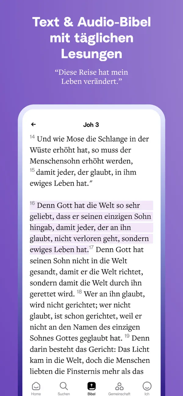 Hallow: Gebet & Meditation iPhone App Screenshot 7 – Nachschlagewerke