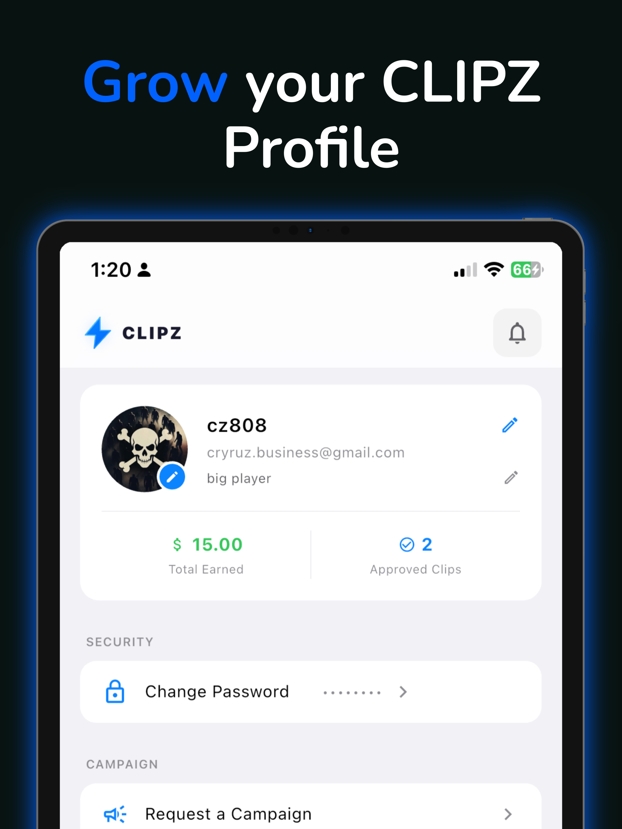 CLIPZ - Get paid for views!