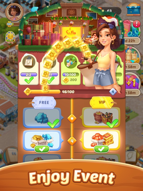 Seaside Escape®: Merge & Story iPad screenshot 6 - Games app