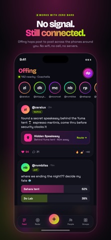 Offing — Offline Chat Screenshot 1 of 6