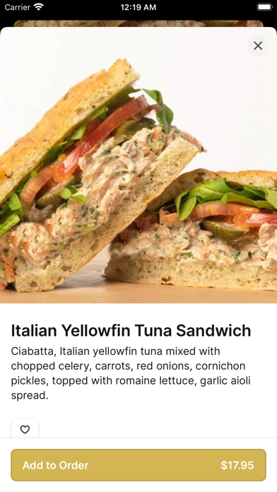 Deliche iPhone screenshot 3 - Food & Drink app