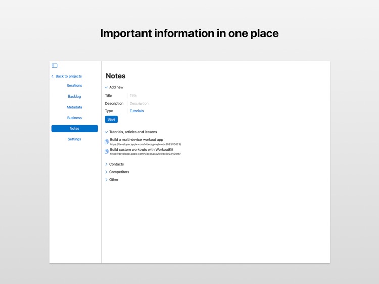 Indie's Launcher: app business