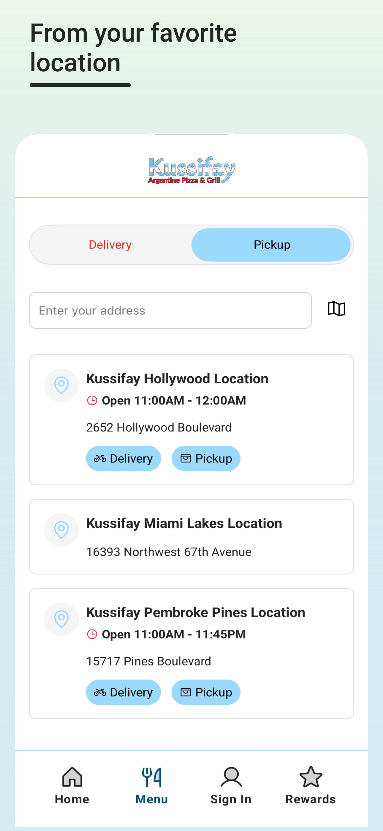 Kussifay Restaurants screenshot 4